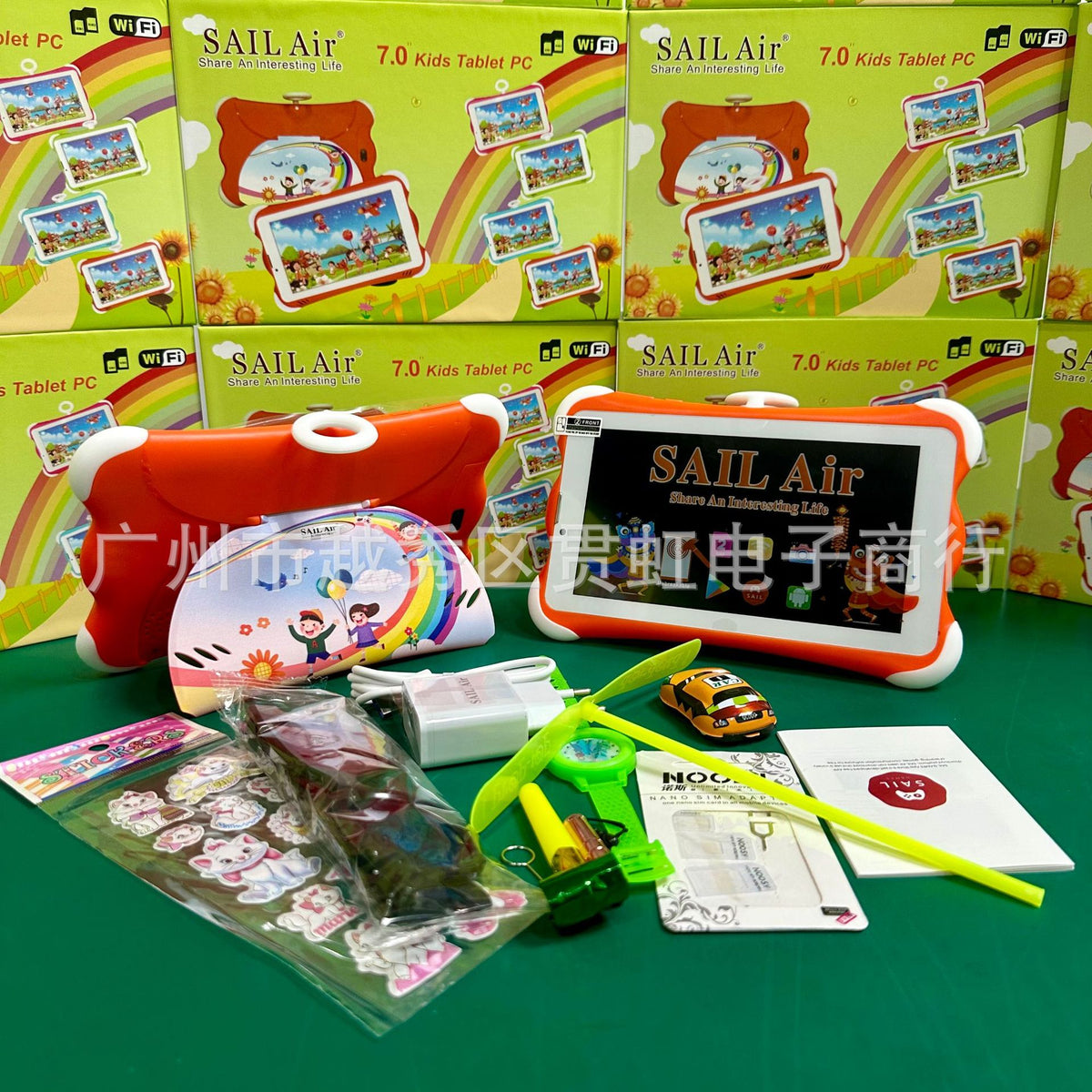 Export 7inch Kids Tablet Pc Android 2SIM Android call Tablet Pc tab