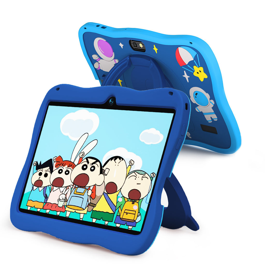 7inch Children's Tablet Learning Entertainment Anti-Fall Protection Cartoon Portable Love Doll Tab Cross-Border Direct Supply