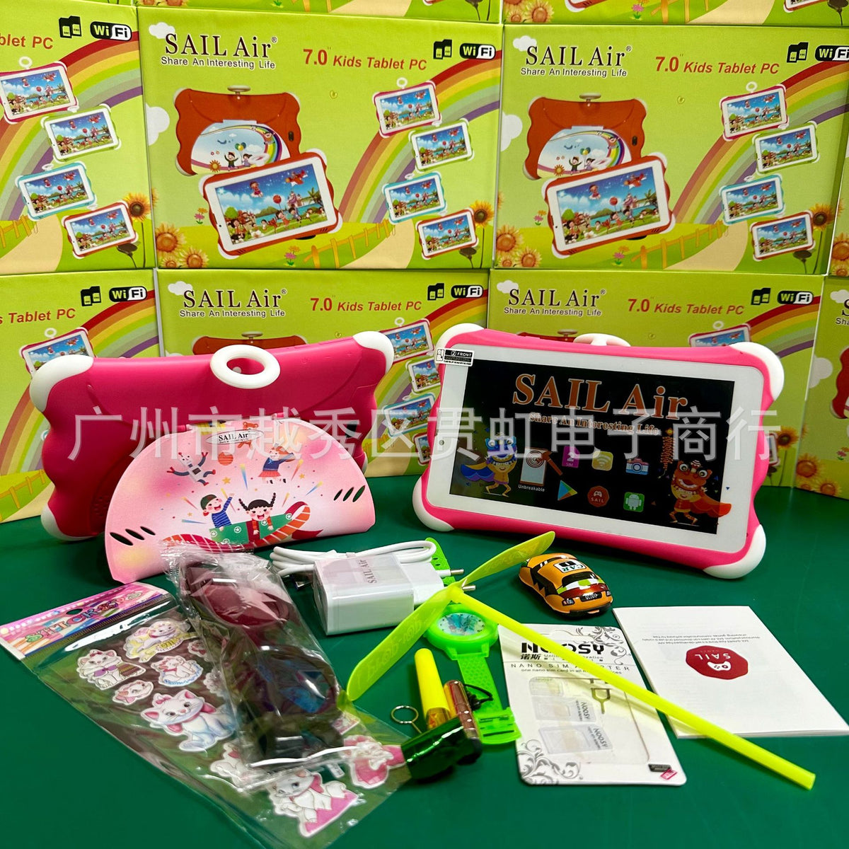 Export 7inch Kids Tablet Pc Android 2SIM Android call Tablet Pc tab