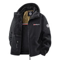 Cross-Border Wholesale Winter Large Size Middle-Aged and Elderly Men's Jackets Youth Fleece Sports Couple Models Norwegian Warm