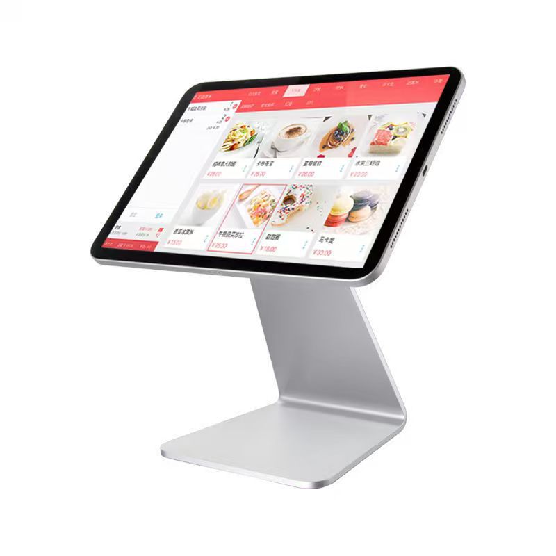Pad Aluminum Alloy Anti-Theft Lockable Stand Desktop Display Fixed Commercial Cash Register Pos Display Tablet Stand